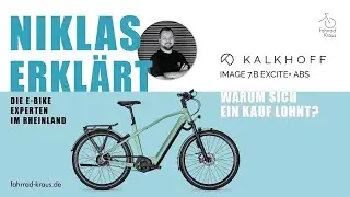 Image 7B Excite+ ABS E-Bike - Bosch Performance CX Motor - 85Nm - 750 Wh Akku - Kraftvoller Komfort