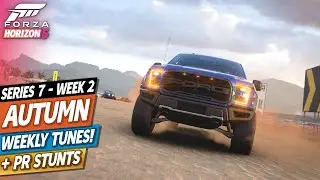 Series 7 Week 2 Autumn Weekly Tunes + PR Stunts Guide | Festival Playlist | Forza Horizon 5