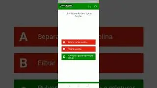 Exame 3 da preparação para o exame teórico profissional categoria G. 