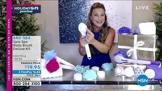 Spin Spa Body Brush Deluxe Kit