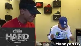 No Jumper feat Tay K & Blocboy JB - Hard (Official Audio) REACTION!!