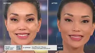 bareMinerals Bisque Loose Concealer with Brush on QVC