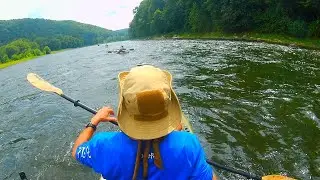 Floating and Fishing the Allegheny River with the Bois