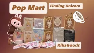 NEW AND OLD POP MART, FINDING UNICORN, MINI BEANS AND KIKAGOODS UNBOXING!