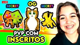 🔴 EVENTO ADMIN ABUSE+ PVP COM INSCRITOS! (Roube um Brainrot) #shorts  #robloxshorts