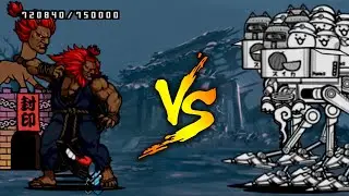 The Battle Cats - Akuma VS Heavy Assault C.A.T