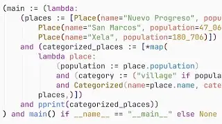 Multiline lambdas in Python—Possible but really ugly… | ft. Context Free