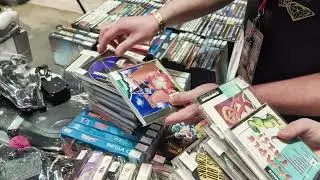 Hunting for hidden gems at Retro World Expo with @thebarberwhogames 