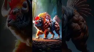 3 Animals Hybrid Fusion~😱😱#shorts#shortsfeed#hybrid#animals#ai#fusion#animalfusion