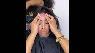 🌸Tutorial Lace Closure Sew In Weave | 🍹Easily Apply Closure Ft. #TINASHEHAIR