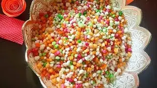 Colourful Kusarellu|Tilgul Sweet for Makar Sankranti ವರ್ಣರಂಜಿತ ಕುಸರೆಲ್ಲು ಸಾಂಪ್ರದಾಯಿಕ ಸಂಕ್ರಾಂತಿ ಎಳ್ಳು