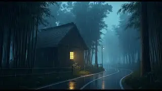 Non Stop Heavy Rain on Roof 🌧️ Black Screen Rain Sounds for Sleeping, Relaxing & Stress Relief