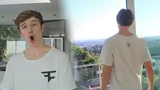 REACTING TO MY BEST FRIEND'S INSANE NEW HOUSE!!!!