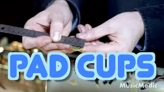 Measuring Saxophone Pad Cups