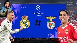 Real Madrid vs Benfica UEFA Champions League Game Play Fifa Matchday 02