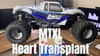 Losi Monster Truck XL MTXL Heart Transplant