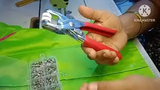 How to use press button machine cloth  @ price details