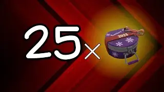 [TF2] Unboxing 25x Winter 2023 Cosmetic Cases