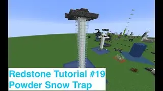 Redstone Tutorial #19/ Powder Snow Trap