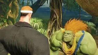 Blanka Explains To You Why His Skin Is Green