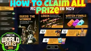 Free Fire World Series 2019 Details | How To Get Full Alok Tattoo Set