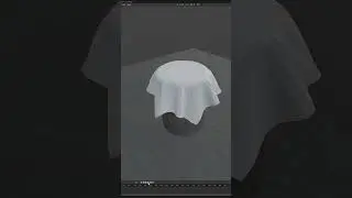 Изучите моделирование ткани менее чем за 30 секунд в Blender