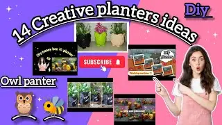 “Don’t Buy Pots Until You See These 14 Planter Hacks!” #Diy