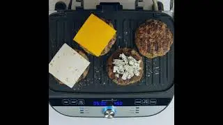 Deluxe Electric Grill and Griddle All in One Day Meals