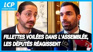 Fillettes voil&eacute;es dans l'Assembl&eacute;e nationale, les d&eacute;put&eacute;s r&eacute;agissent