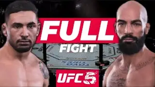 Alex Perez vs Charles Johnson / Full Fight / UFC5