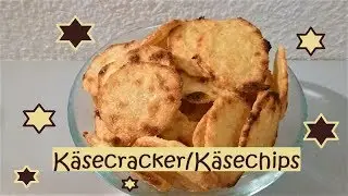 Knusprige low carb Käsecracker/ Käsechips