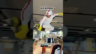 KICK BUTOWSKI IN REAL LIFE | КАТАНИЕ НА РОЛИКАХ В МАГАЗИНЕ СКВОТ #extremesports #сквот