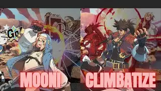 Guilty Gear Strive Mooni Bridget VS Climbatize Sol High Level Gameplay
