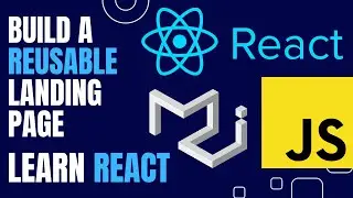 Learn React & Material UI by Building a Reusable Landing Page - PART 1: Set Up & Build the Header