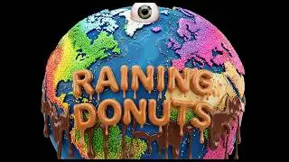 Trippy Trek - Raining Donuts (Official Psychedelic Flipbook Animation)