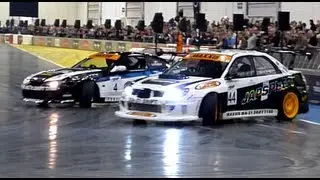 Shane Lynch And Steve Baggsy Biagioni Drifting At Top Gear Live