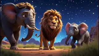 The Roar of the Forgotten Valley | Lion Adventure Story 🦁✨ | Cartoon Craze