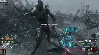 Gameplay with the elemental fire knife from origins pt. 2