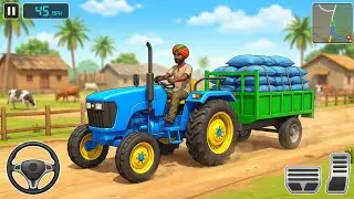 Modern Tractor Farming Simulator 3D Gameplay 🚜 | Realistic Tractor Driving Android Game 2026