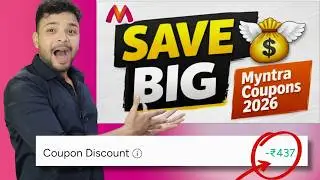 Промокод Myntra 2026 🔥 Как использовать секретные купоны Myntra | Экономьте по-крупному 💸