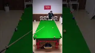 This is a cue ball filling the pocket! #shorts #billiards #snooker #pool #trick