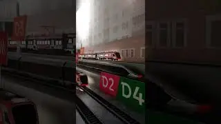 Скоростной поезд ВСМ и метро Москва-2024 &mdash; Макет поезда. High-speed train and metro Moscow