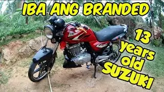 WOW 13 YEARS OLD SUZUKI THUNDER 125 / REVIEW