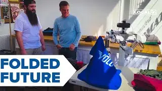 Laundromat introduces clothes-folding robot: 'It still blows my mind'