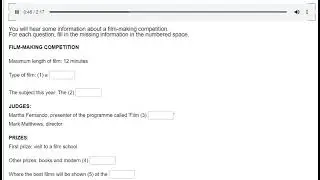 listening task a1
