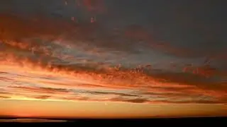 Tiered Cloud Deck Sunset (December 3, 2021)