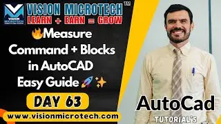 🔥Measure Command + Blocks in AutoCAD &ndash; Easy Guide 🚀 ✨
