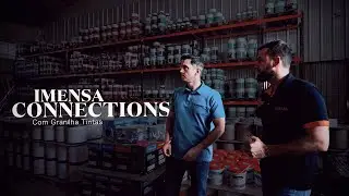 AS CORES POR TRÁS DA OBRA: IMENSA CONNECTIONS COM GRANILHA TINTAS