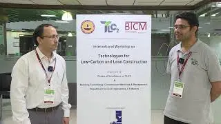 Dr. Piyush Chaunsali with Dr. Aritra Pal on TLC2 workshop 2025