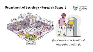 INTERNAL FUNDING: Daryl explains his experience accessing internal funding
